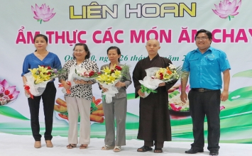 LHTN Quận 10 liên hoan các món chay